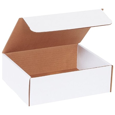 Bsc Preferred 9 x 7-1/2 x 3'' White Literature Mailers, 50PK BUY00014869